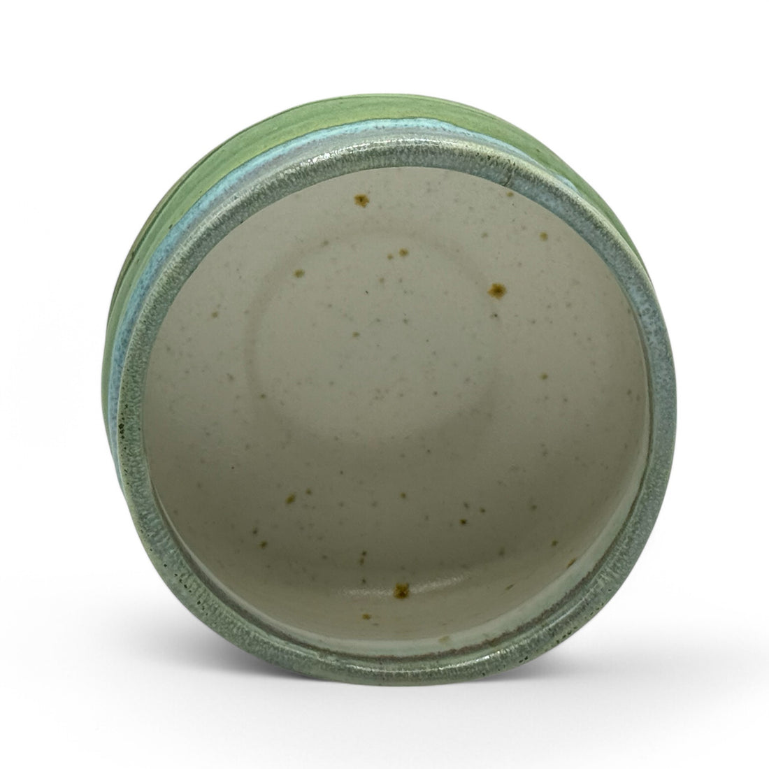 Gogatsu Green Mino-yaki Chawan - Japanese Matcha Bowl