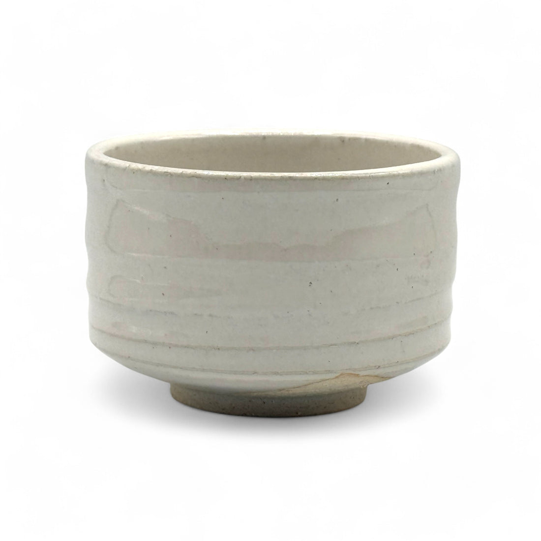 Shirahagi White Mino-yaki Chawan - Japanese Matcha Bowl