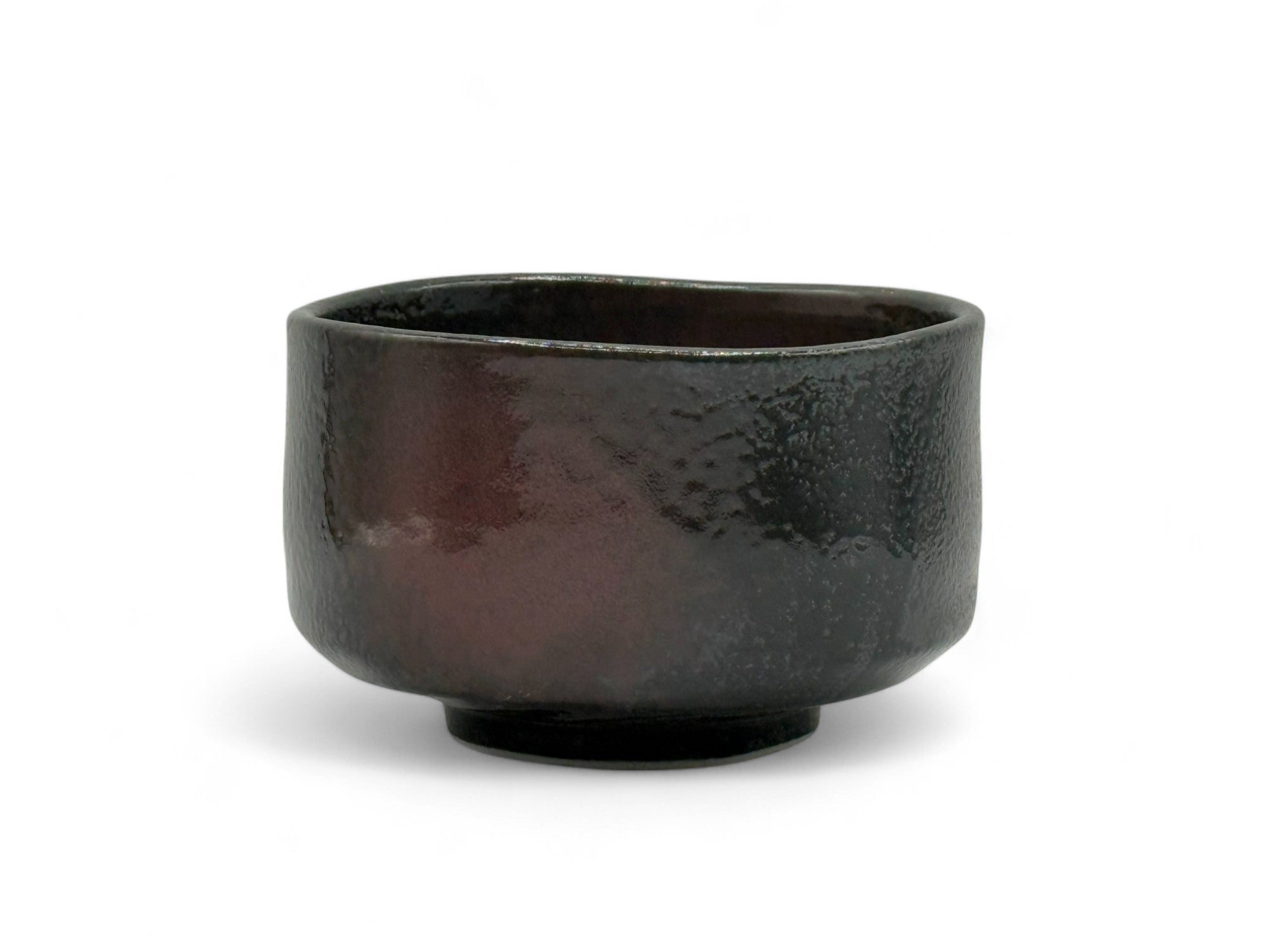 Kurosuna Black Mino-yaki Chawan - Japanese Matcha Bowl