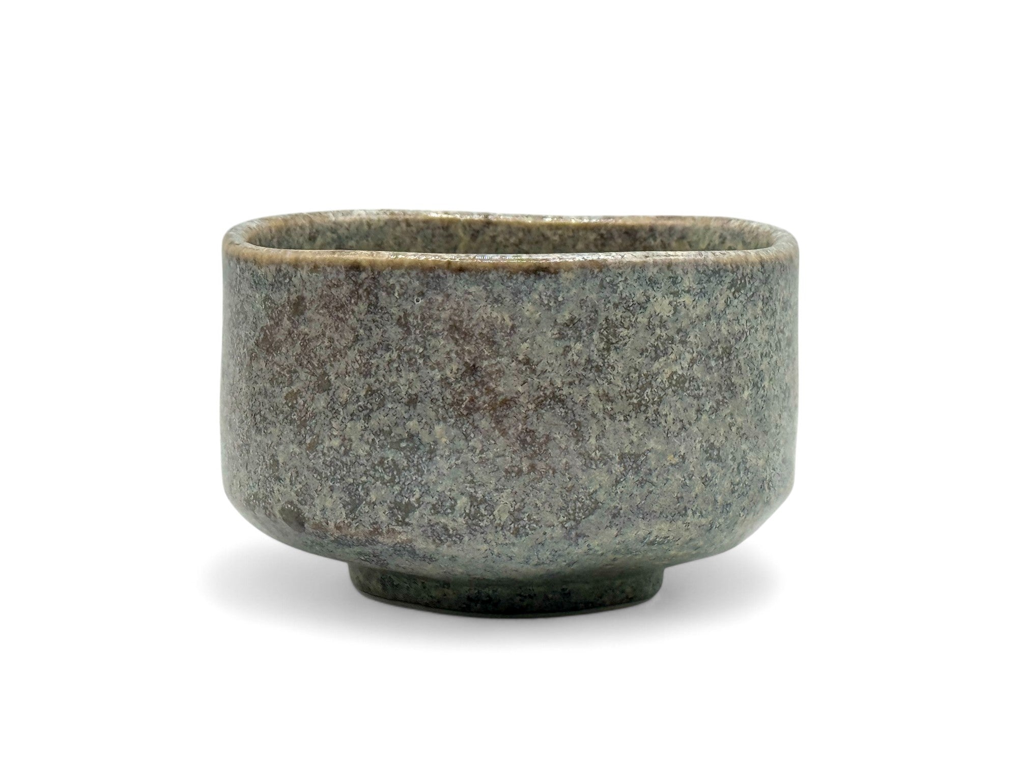 Oboro Gray Mino-yaki Chawan - Japanese Matcha Bowl