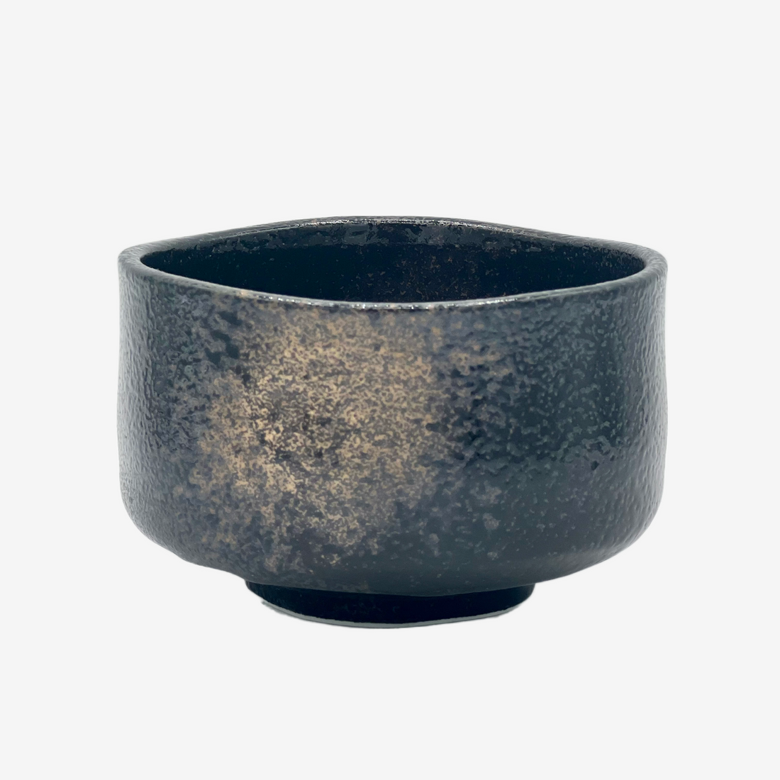 Kuro Sunafuki Black Chawan - Japanese Matcha Bowl Matchaware Inoue Tea