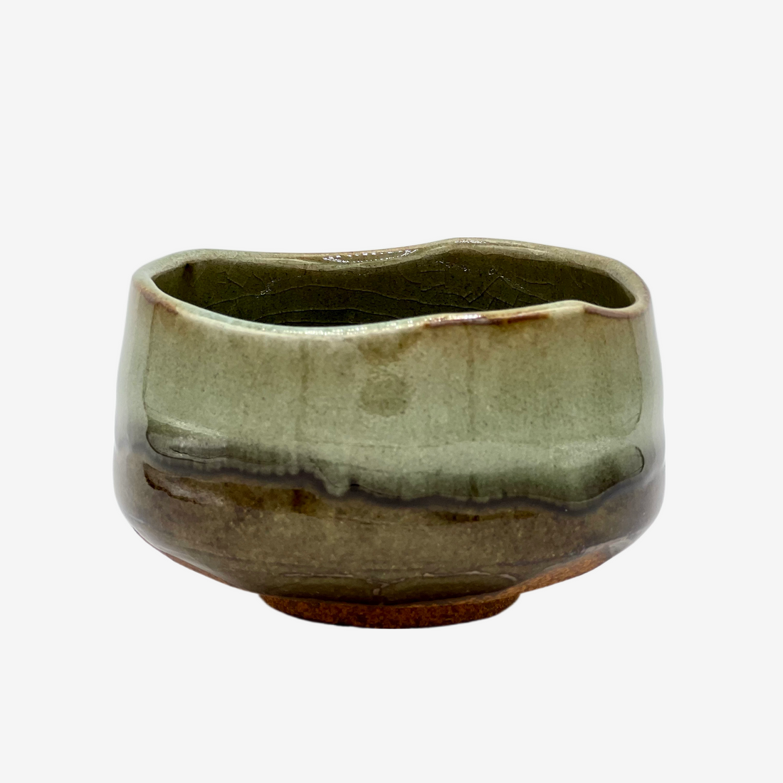 Dokutsu Brown Chawan - Japanese Matcha Bowl Matchaware Inoue Tea