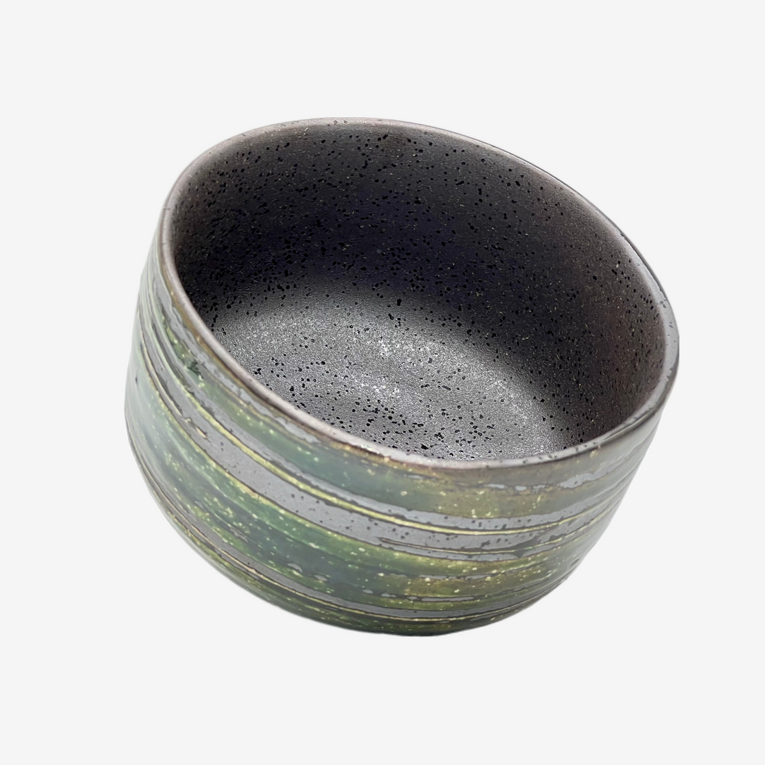 Numachi Green Chawan - Japanese Matcha Bowl Matchaware Inoue Tea