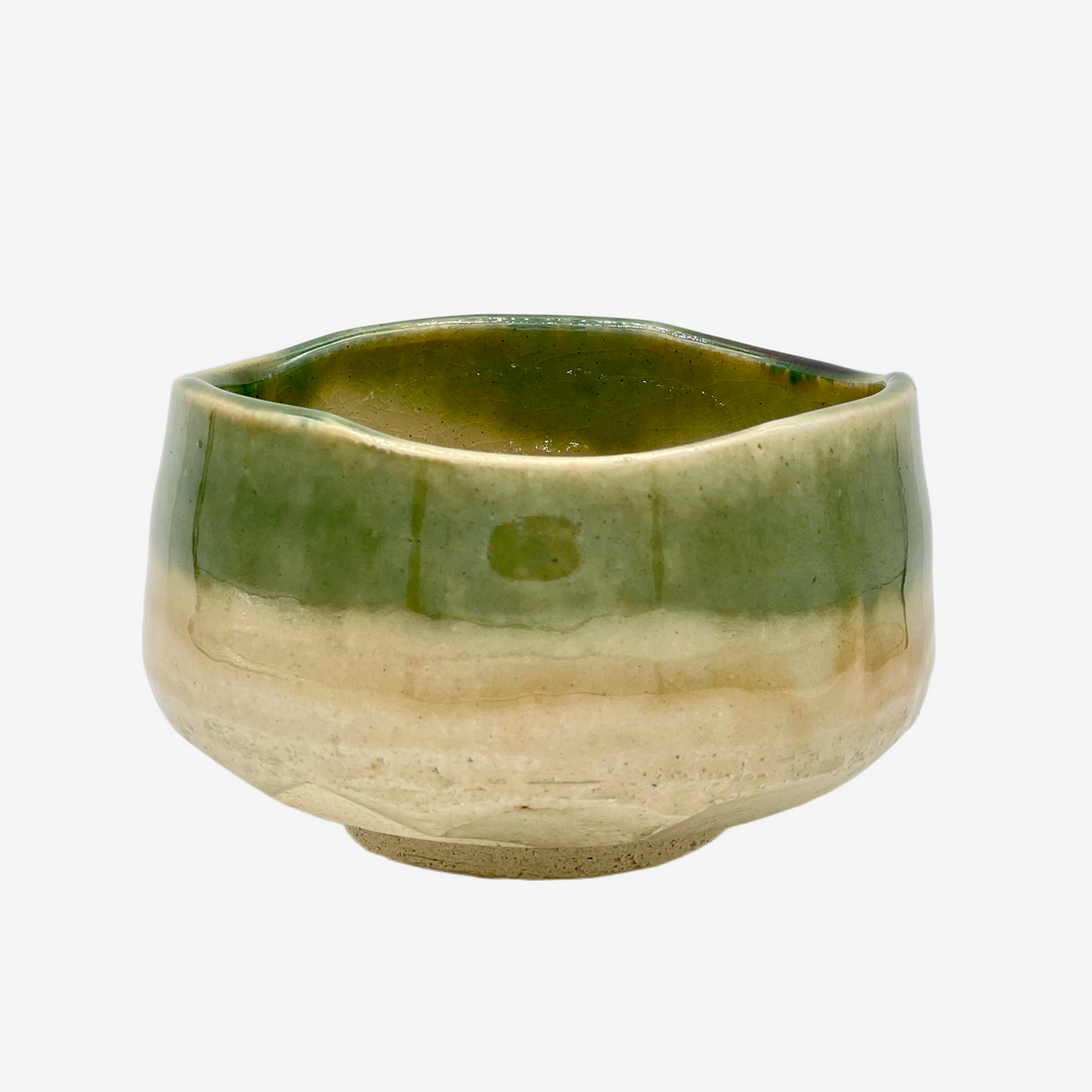 Mizūmi Green Chawan - Japanese Matcha Bowl Matchaware Inoue Tea