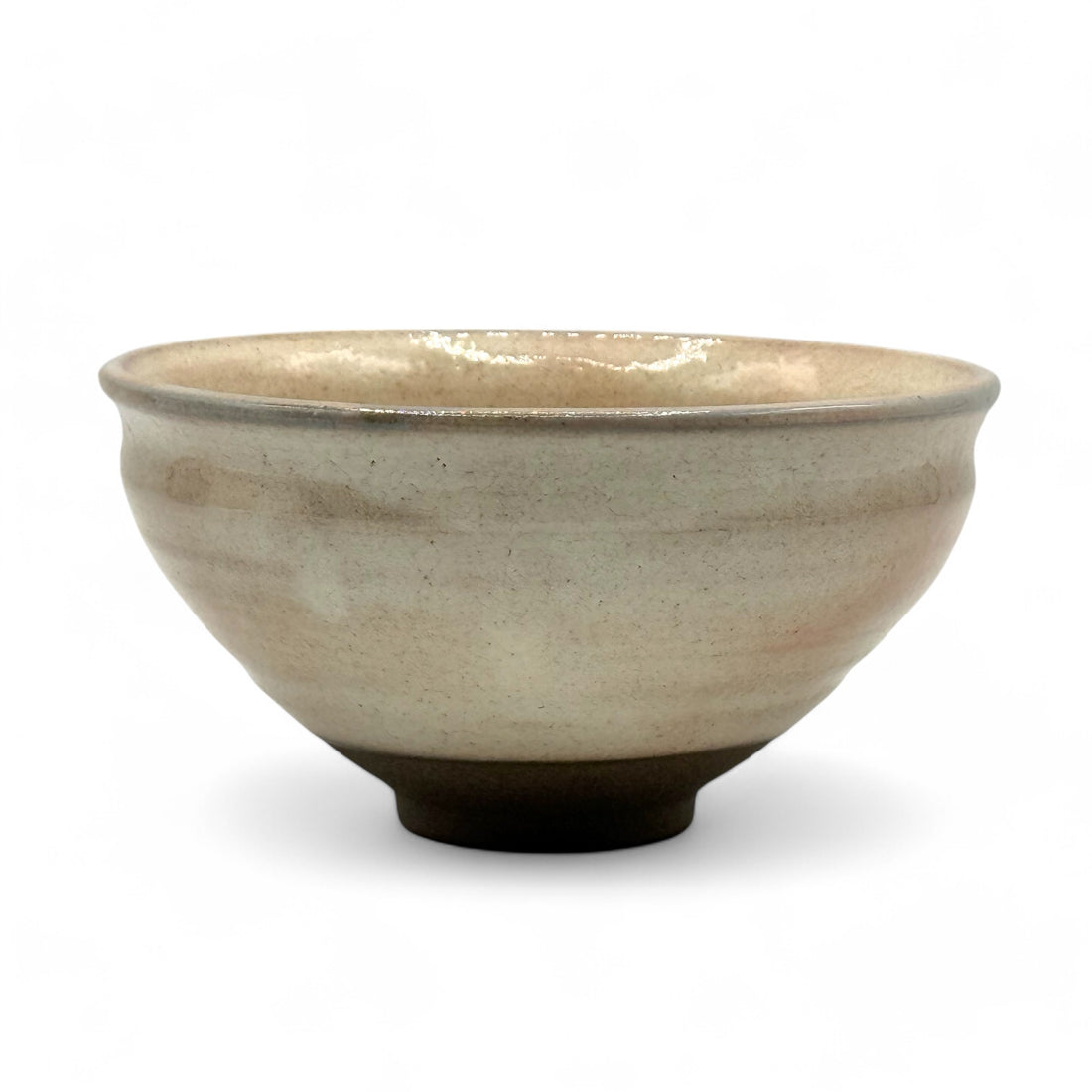 Akebono White Mino-yaki Ido Chawan - Japanese Matcha Bowl