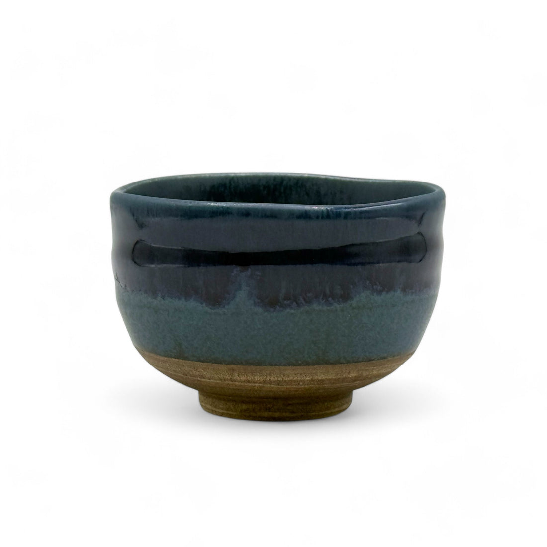 Umi Blue Mino-yaki Chawan - Japanese Mini Matcha Bowl