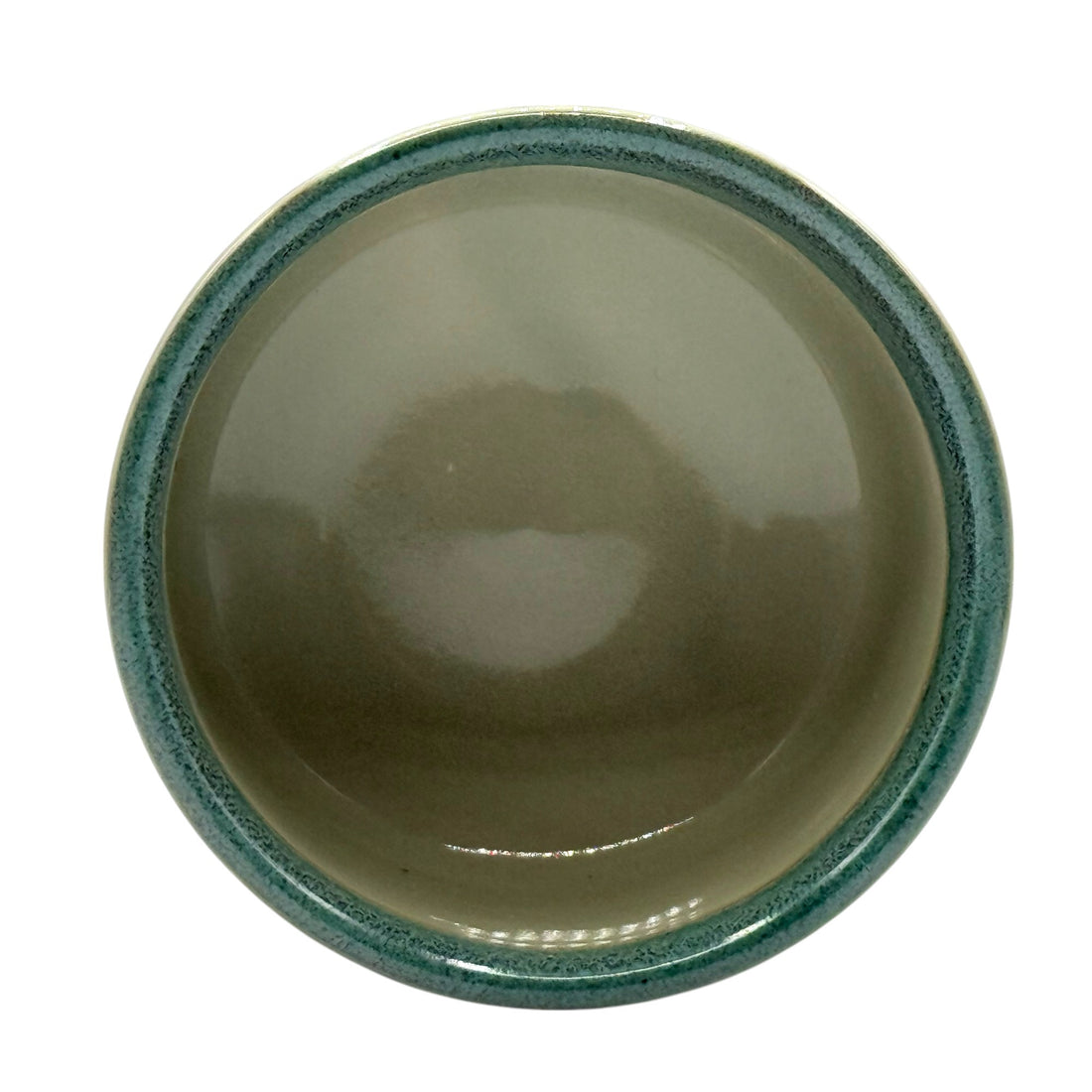 Tetra Hisuimaru Green Mino-yaki Chawan - Japanese Matcha Bowl