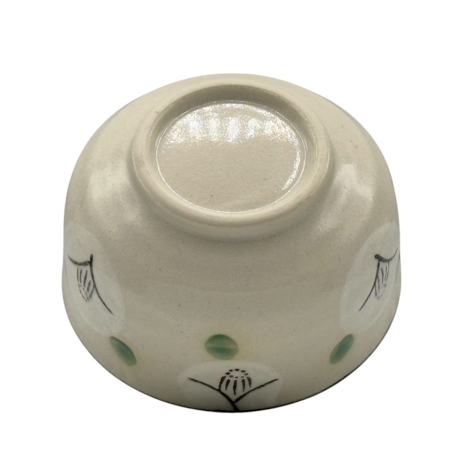 Yamacha White Seto-yaki Chawan - Japanese Matcha Bowl