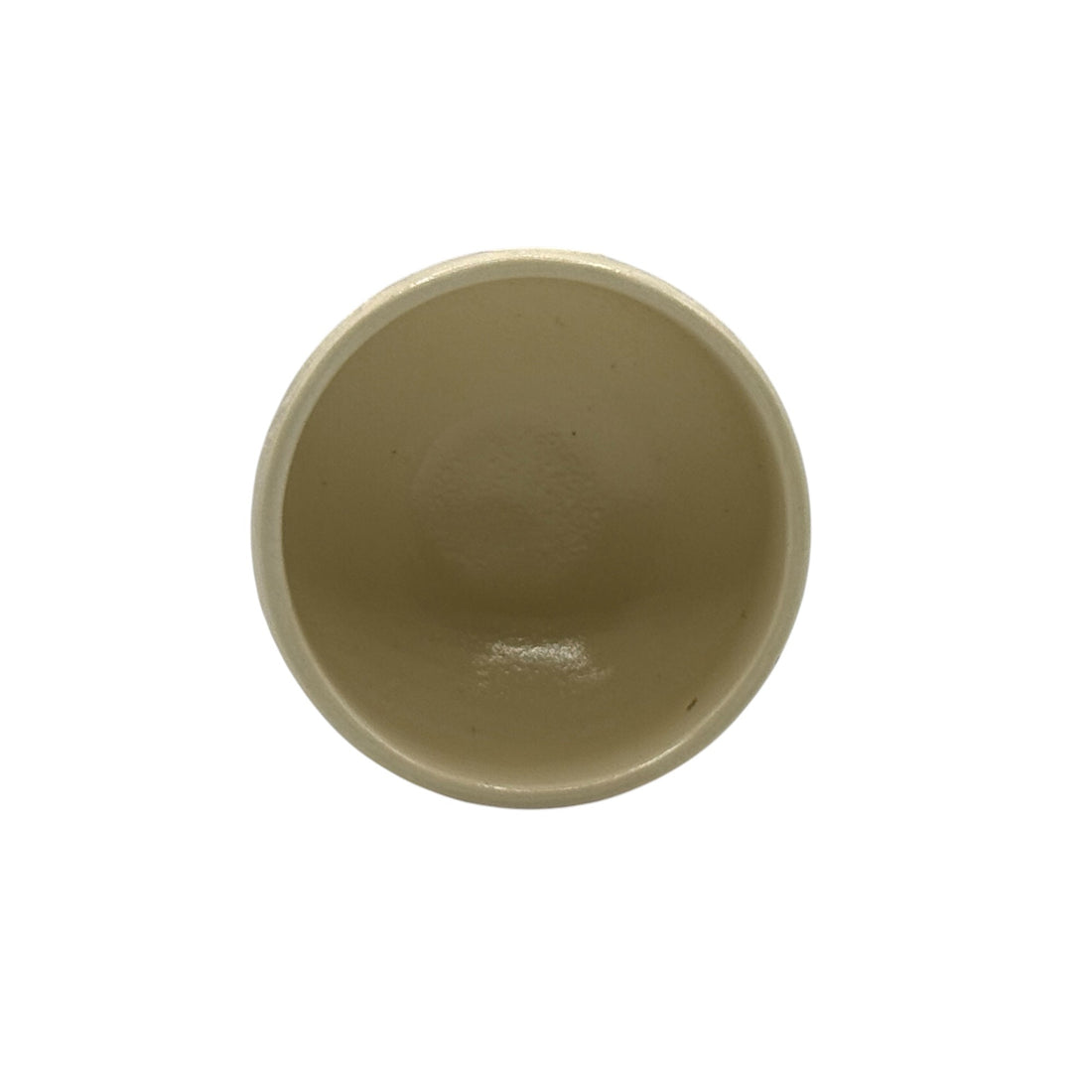 Yamazakura Cherry Blossom Beige Mino-yaki Chawan - Japanese Mini Matcha Bowl