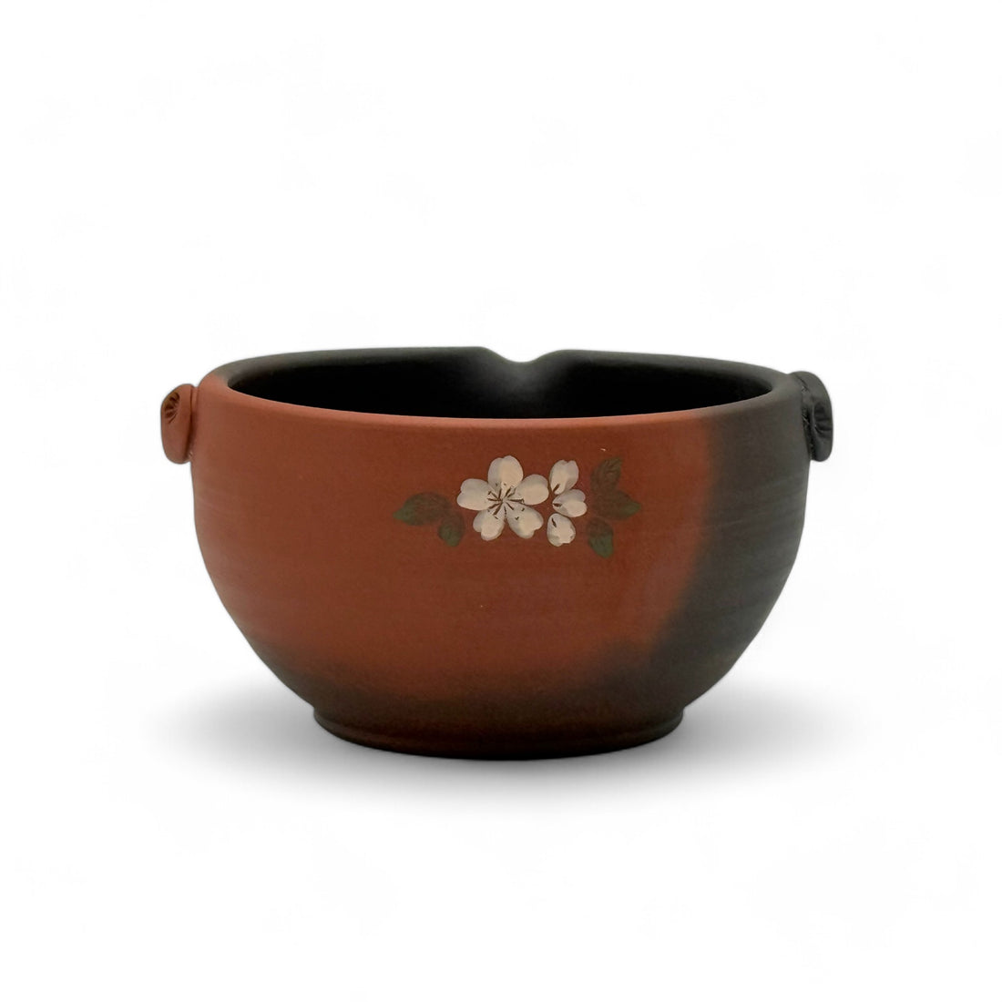 Gyokuko Black Tokoname-yaki Spouted Chawan - Japanese Mini Matcha Bowl