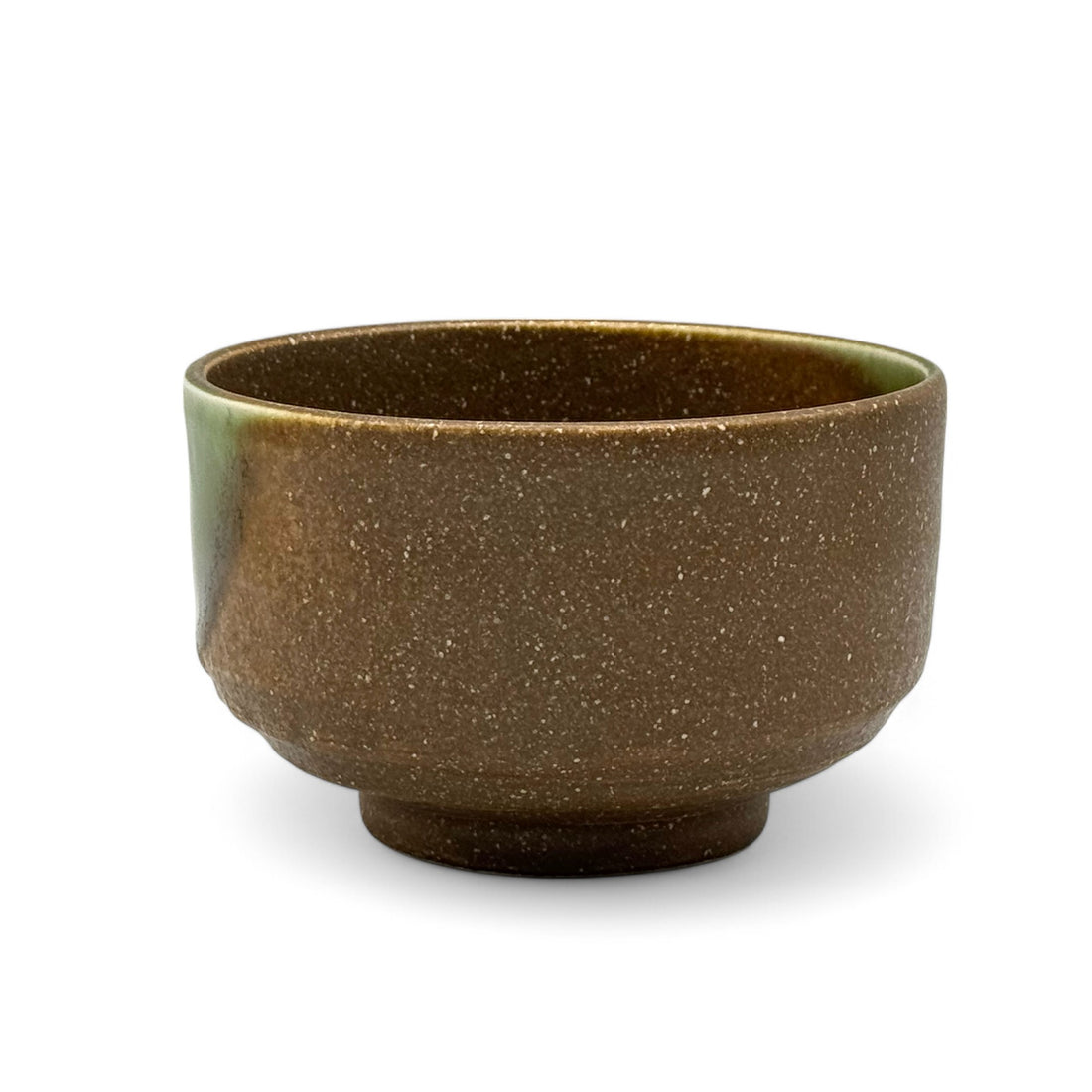 Kamishiro Brown Mino-yaki Chawan - Japanese Matcha Bowl