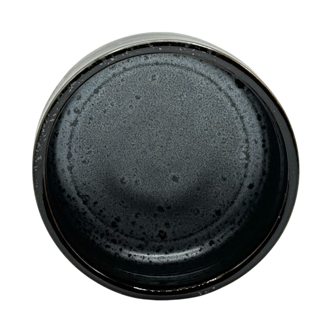 Kuroshinju Black Mino-yaki Chawan - Japanese Matcha Bowl