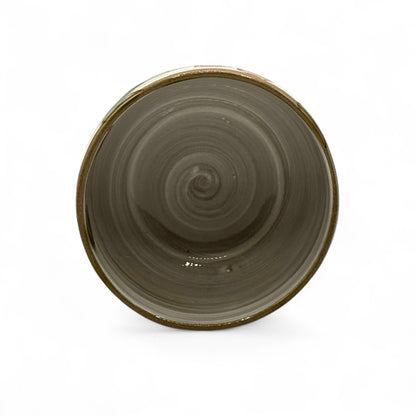 Cherry Red Blossom Garden Mino-yaki Chawan - Japanese Matcha Bowl