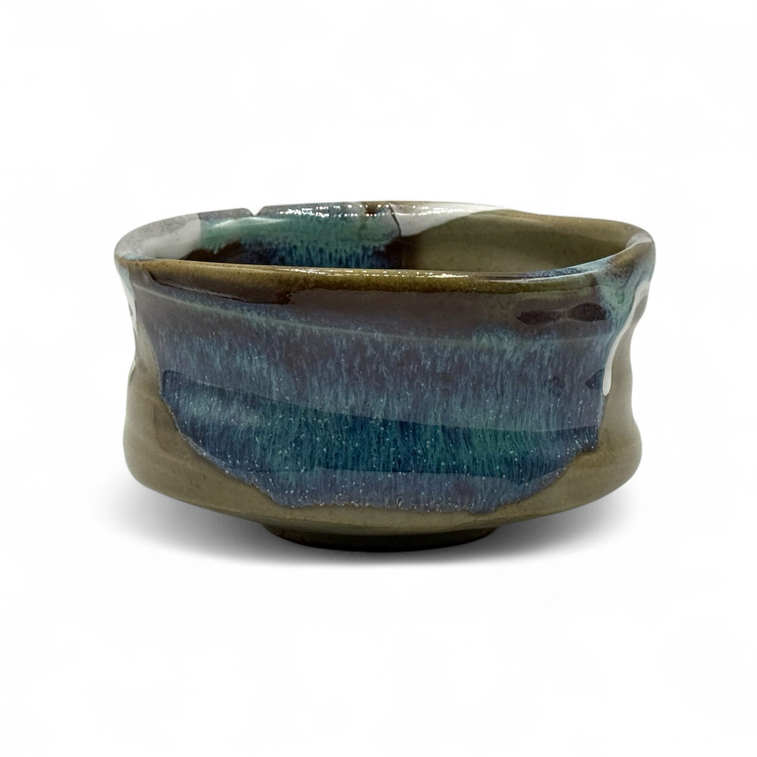 Tanaka Green Mino-yaki Chawan - Japanese Matcha Bowl