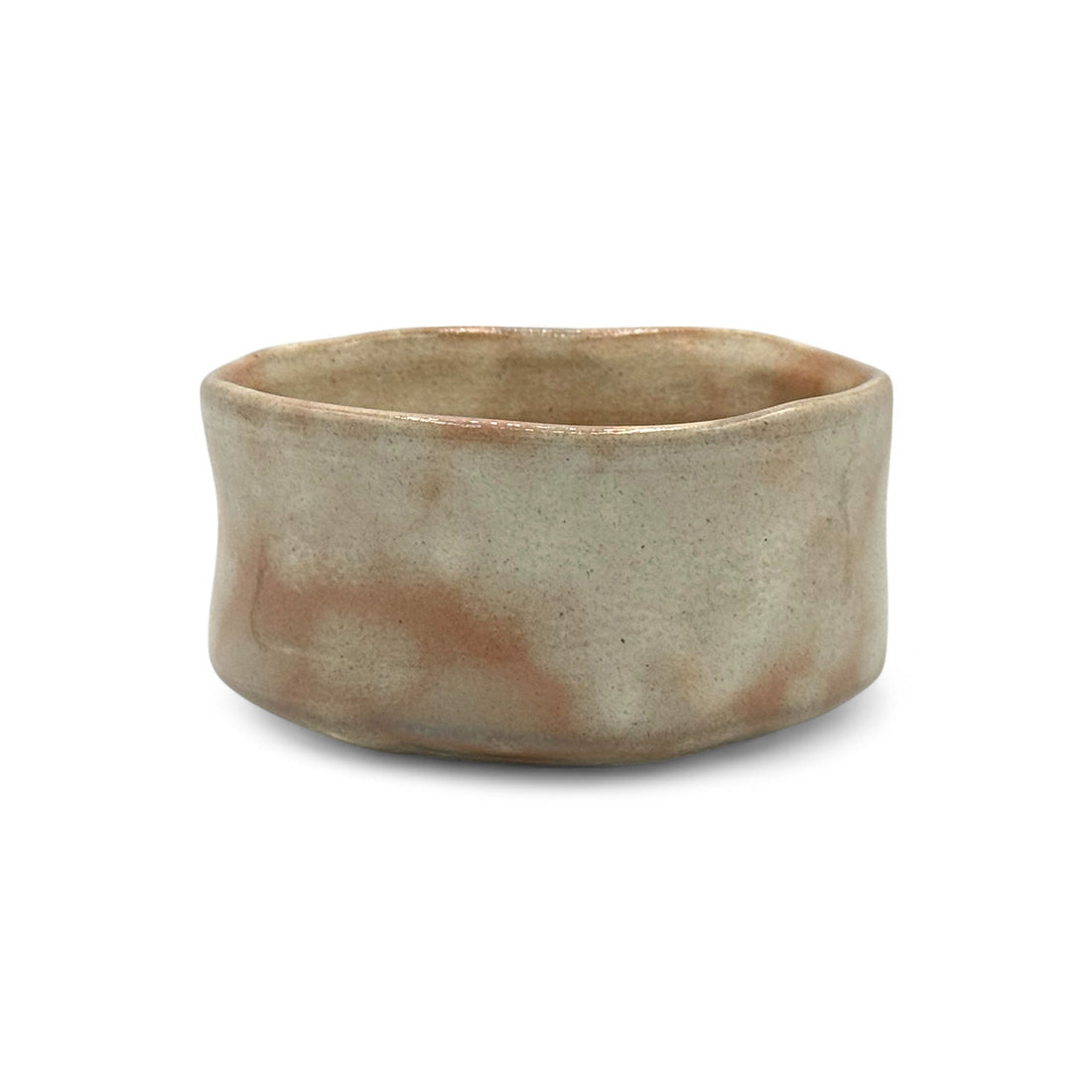 Akebono White Mino-yaki Chawan - Japanese Matcha Bowl