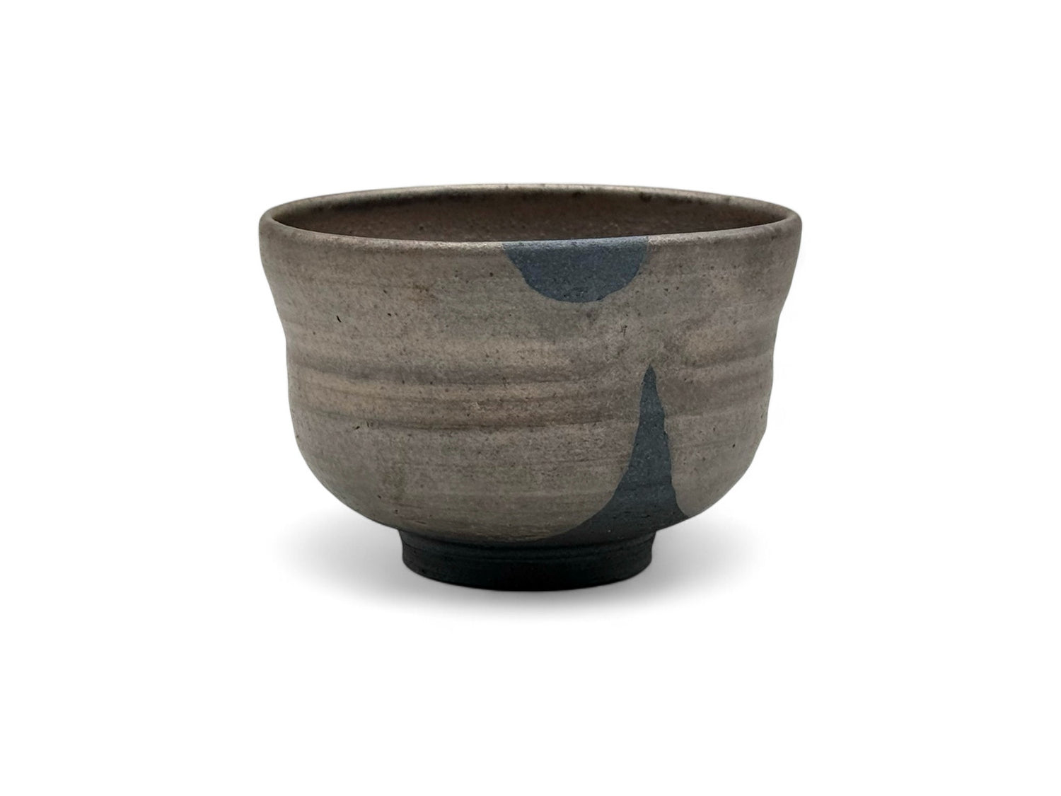 Karakane Rustic Brown Shigaraki-yaki Chawan - Japanese Matcha Bowl