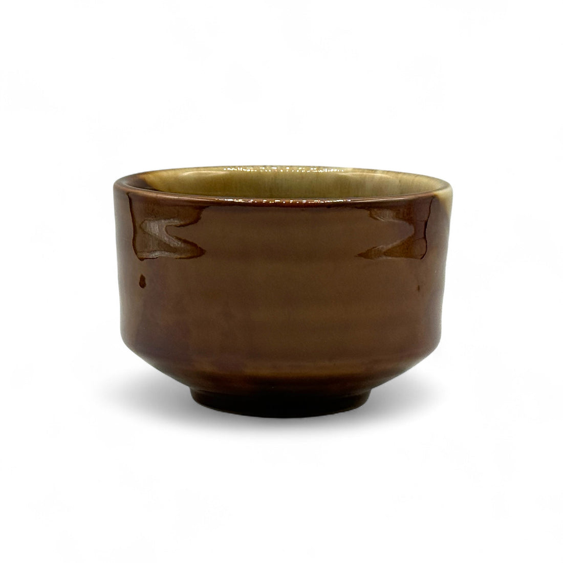 Chabyaku Brown Glaze Mino-yaki Chawan - Japanese Matcha Bowl