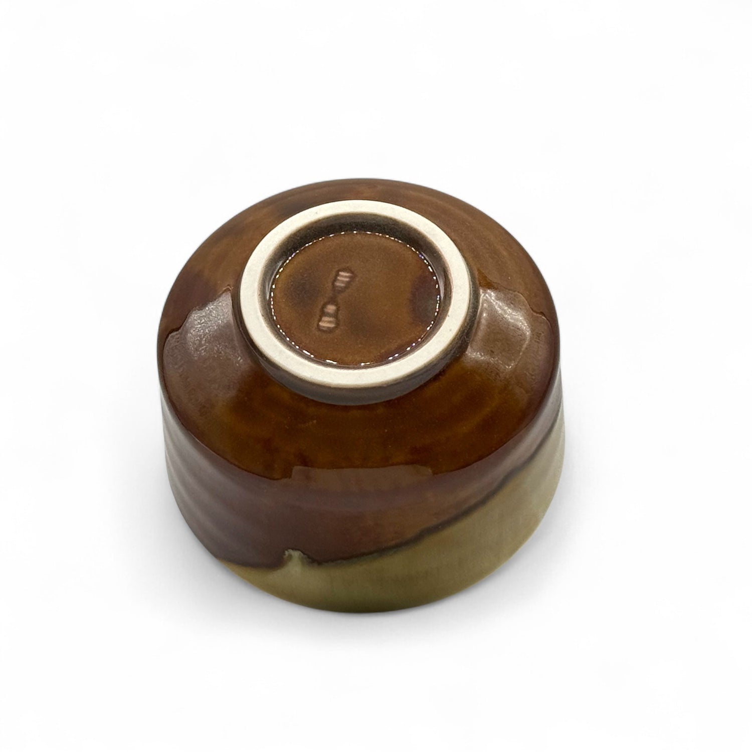 Chabyaku Brown Glaze Mino-yaki Chawan - Japanese Matcha Bowl