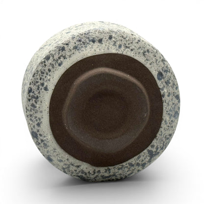 Ishi Stone Gray Blue Mino-yaki Chawan - Japanese Matcha Bowl