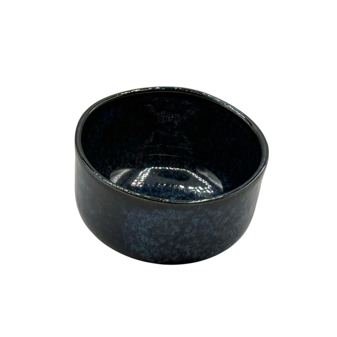 Kaiyu Blue Mino-yaki Chawan - Japanese Mini Matcha Bowl