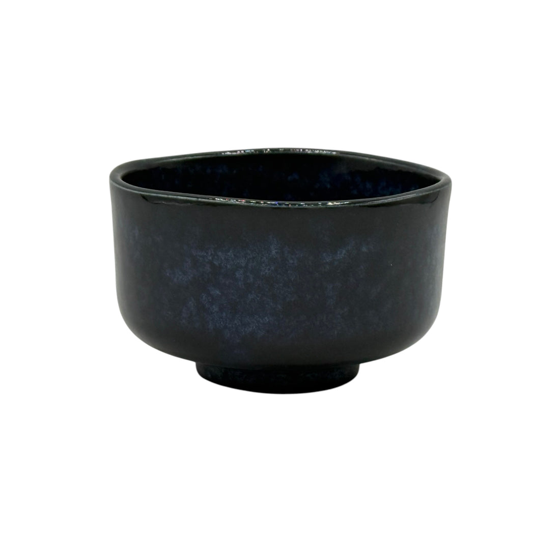 Kaiyu Blue Mino-yaki Chawan - Japanese Mini Matcha Bowl