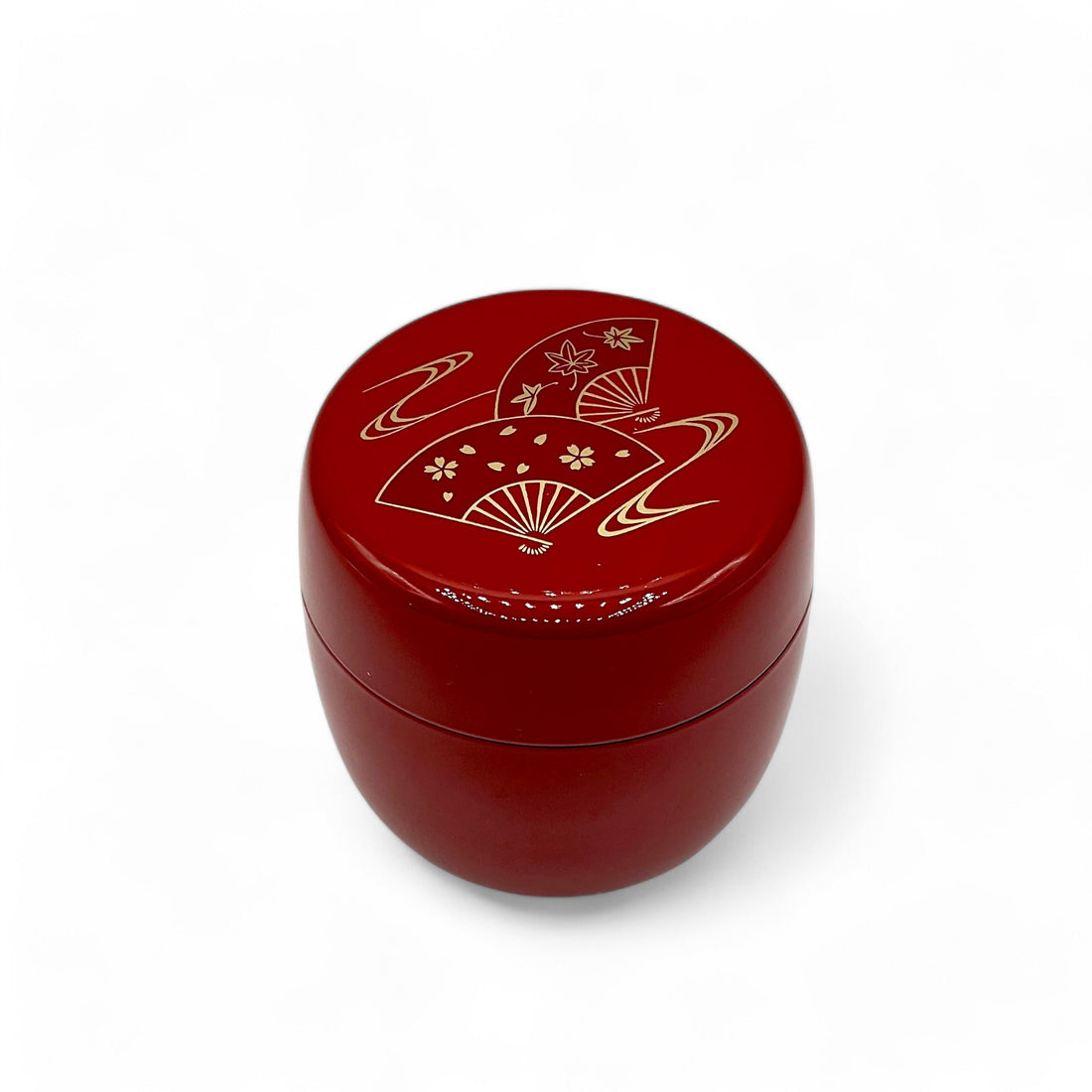 Shu Noriko Red Matcha Canister - Japanese Matcha Natsume