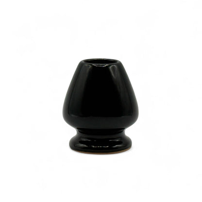 Tesshin Black Matcha Whisk Chasen Stand - Japanese Kusenaoshi