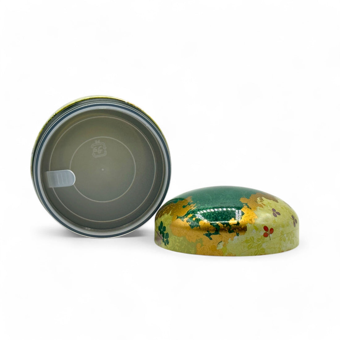 Spring Hana Blossom Metal Tea Canister - Japanese Chazutsu