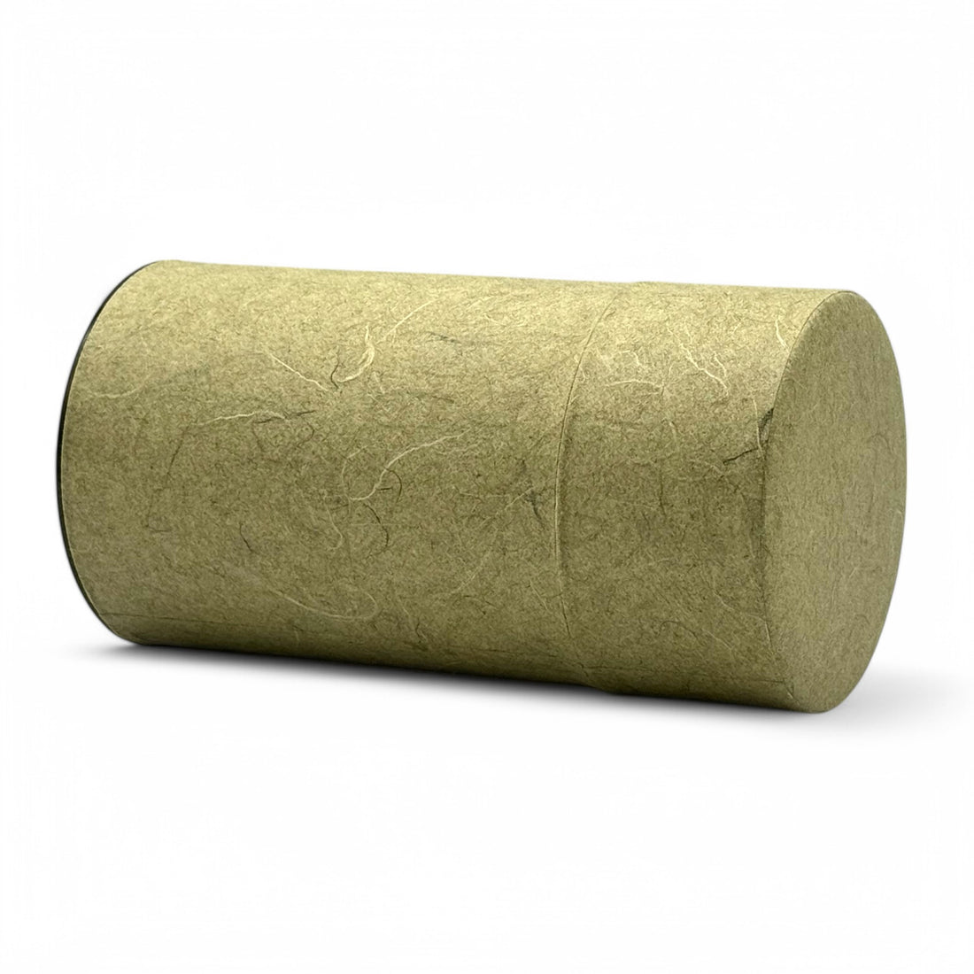 Mori Green Washi Paper Wrapped Tea Canister (L) - Japanese Chazutsu