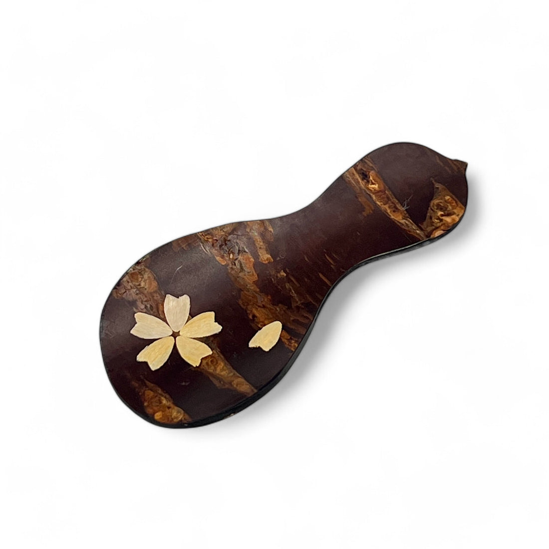 Kabazaiku Wild Cherry Bark Tea Spoon - Japanese Chasaji