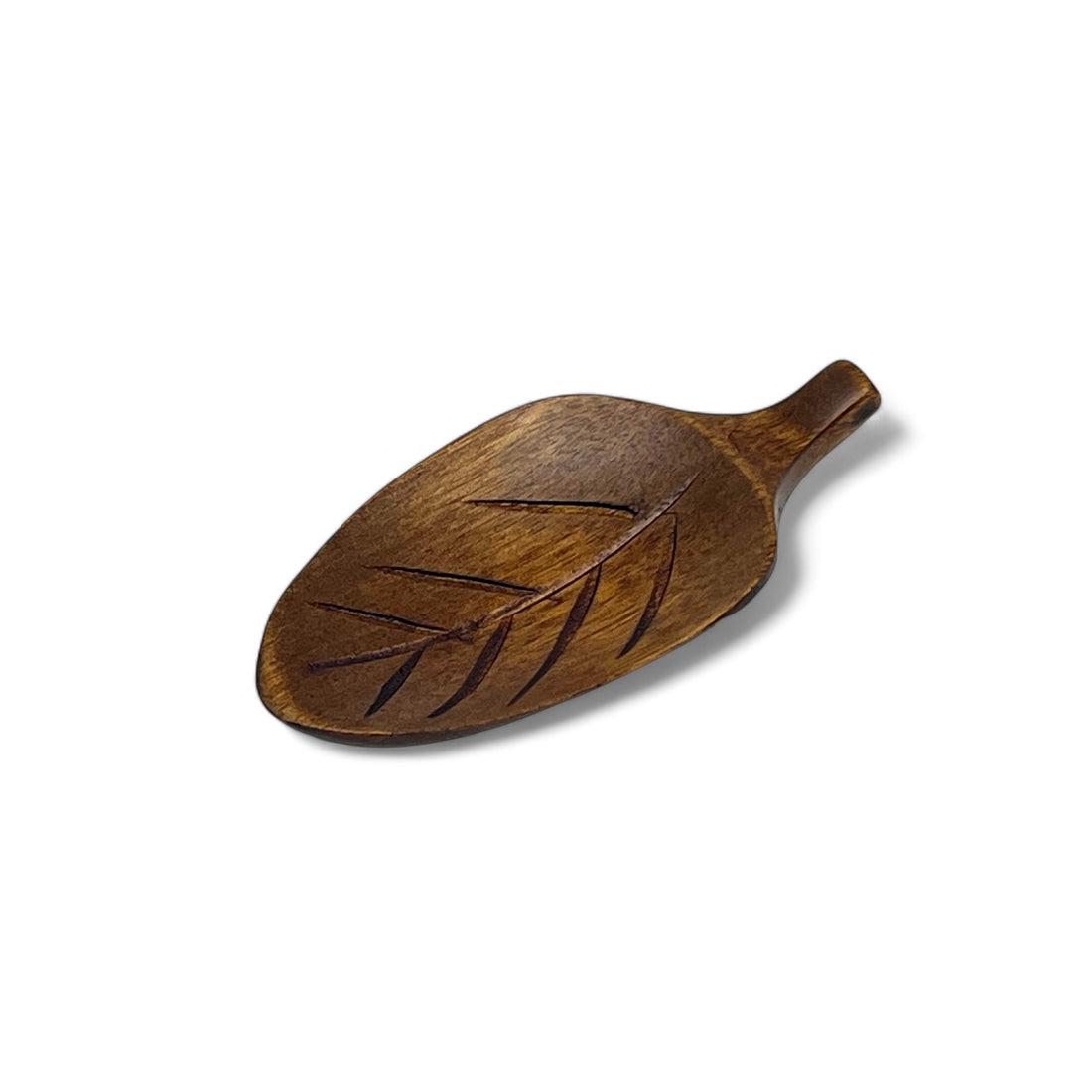 Konoha Leaf Wooden Tea Spoon - Japanese Chasaji