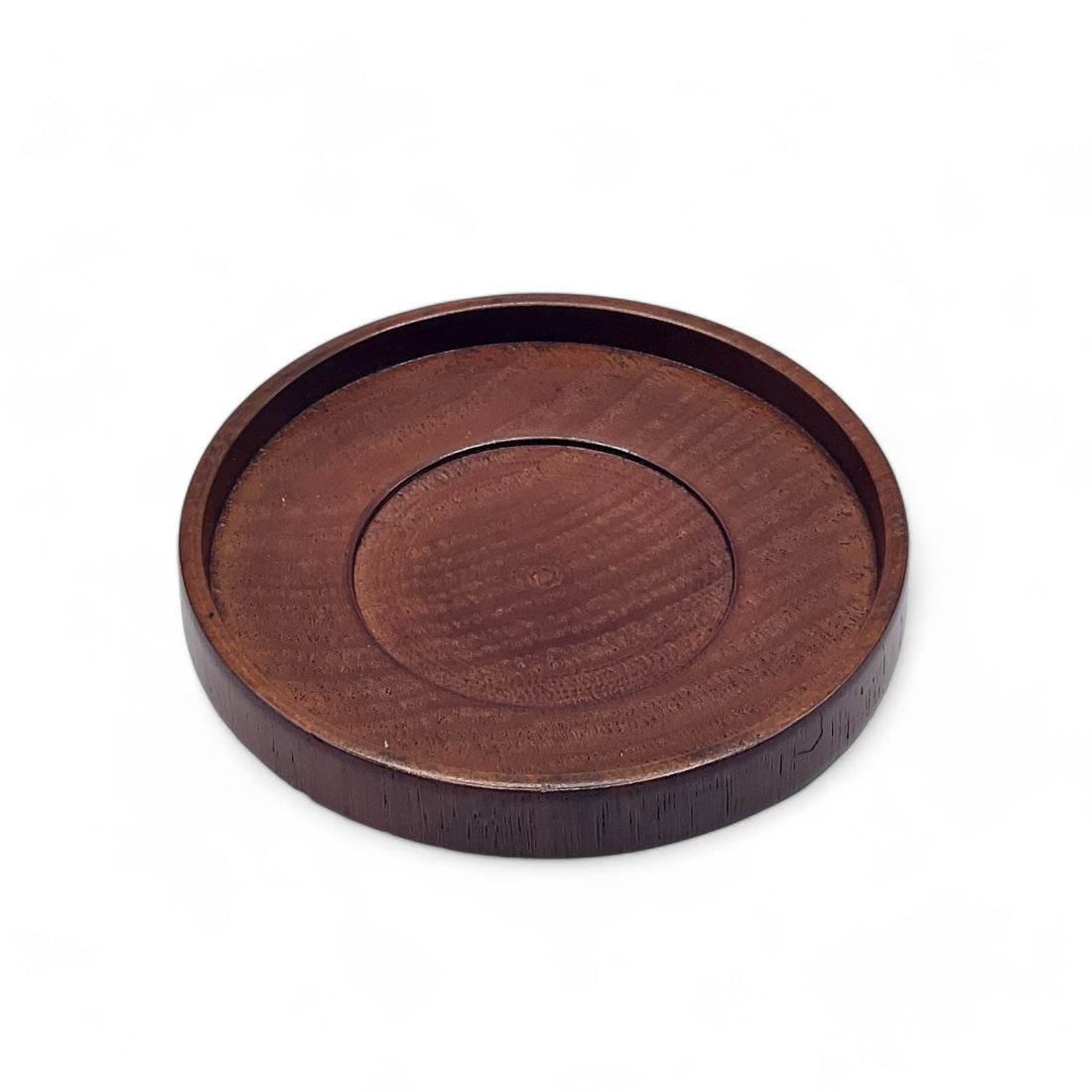 Natsume Wood Brown Lacquerware Tea Coaster