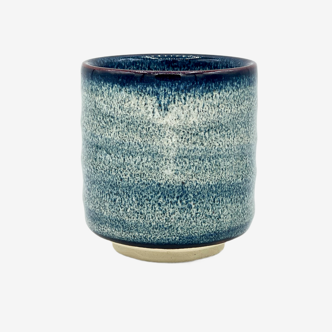 Namako Coral Blue Yunomi - Japanese Teacup Teaware Inoue Tea