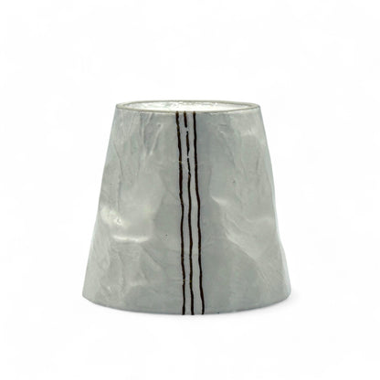 Shiro Rock White Mino-yaki Yunomi - Japanese Teacup