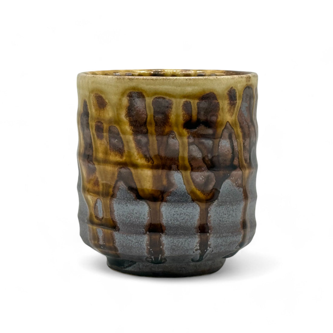 Kaiyu Brown Mino-yaki Yunomi - Japanse Teacup