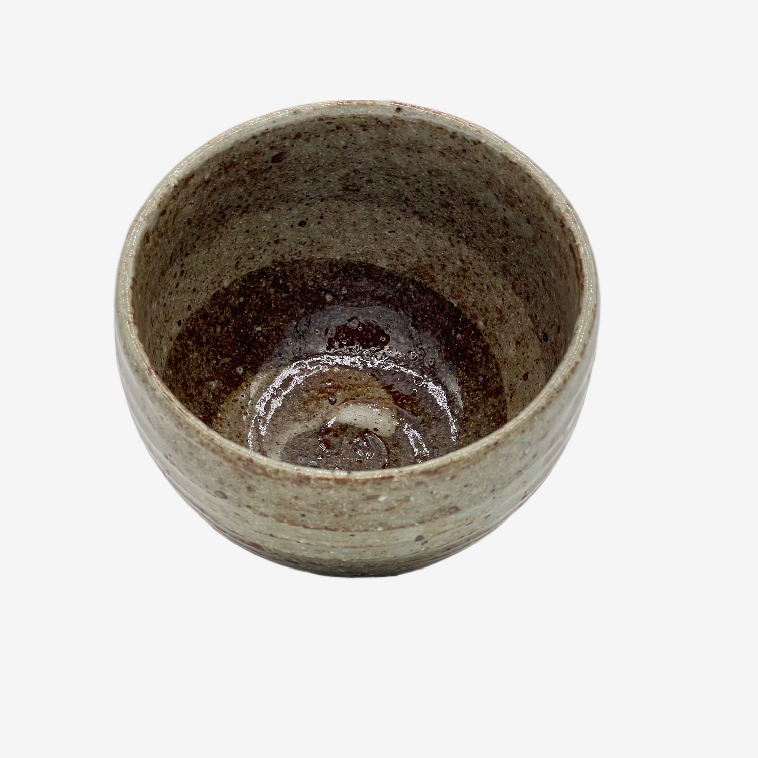 Dobaiyū Brown Ippuku - Japanese Yunomi Teacup Teaware Inoue Tea