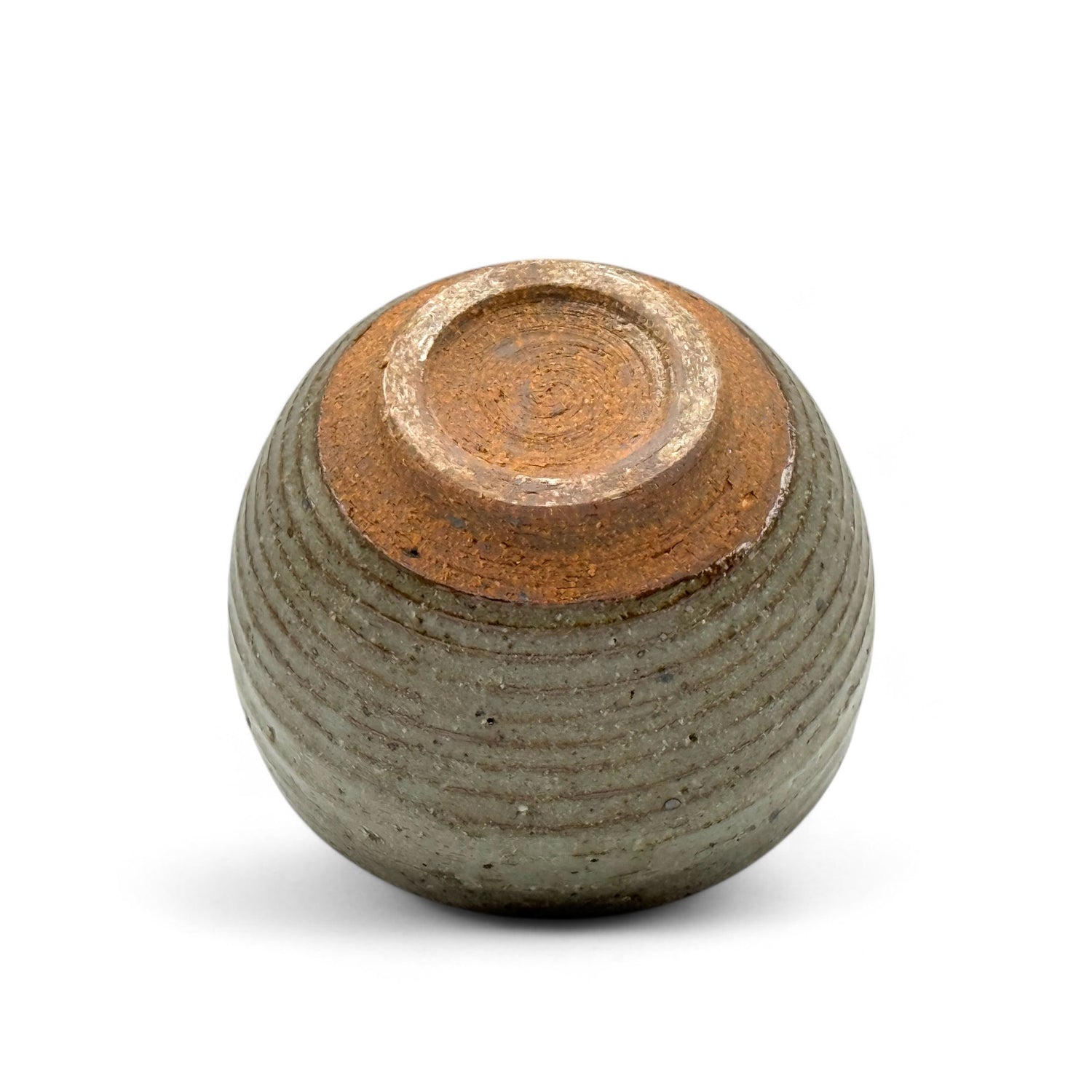 Dobaiyu Brown Ippuku Mino-yaki Yunomi- Japanese Teacup