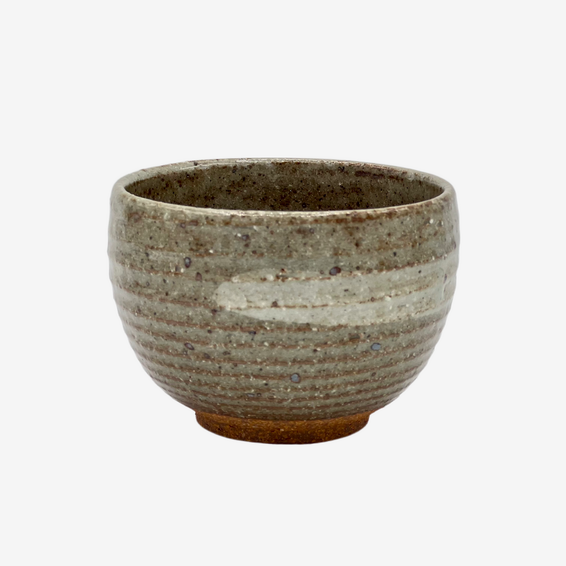 Dobaiyū Brown Ippuku - Japanese Yunomi Teacup Teaware Inoue Tea