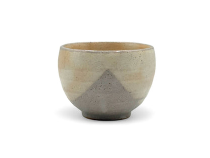 Yuttari Beige Ippuku Mino-yaki Yunomi - Japanese Teacup