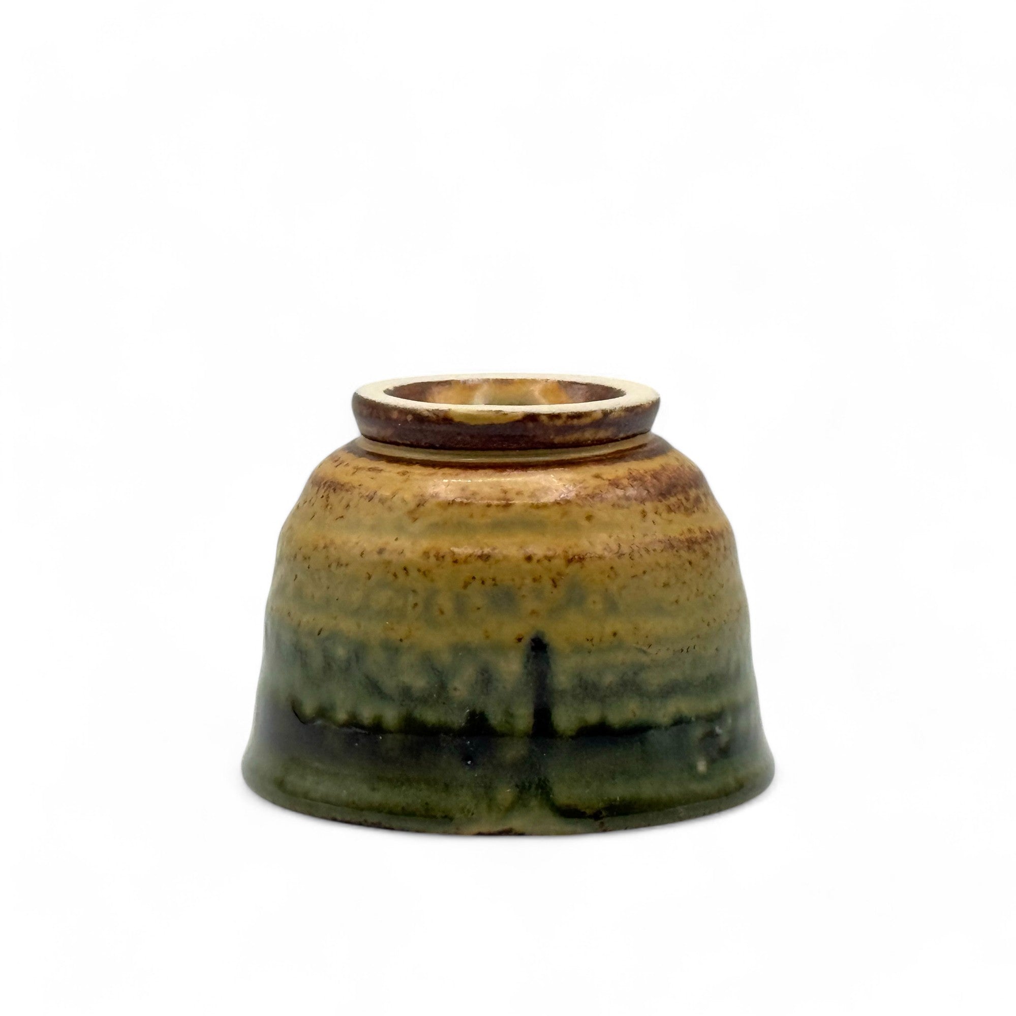 Irabo Brown Mino-yaki Yunomi - Japanese Sencha Teacup