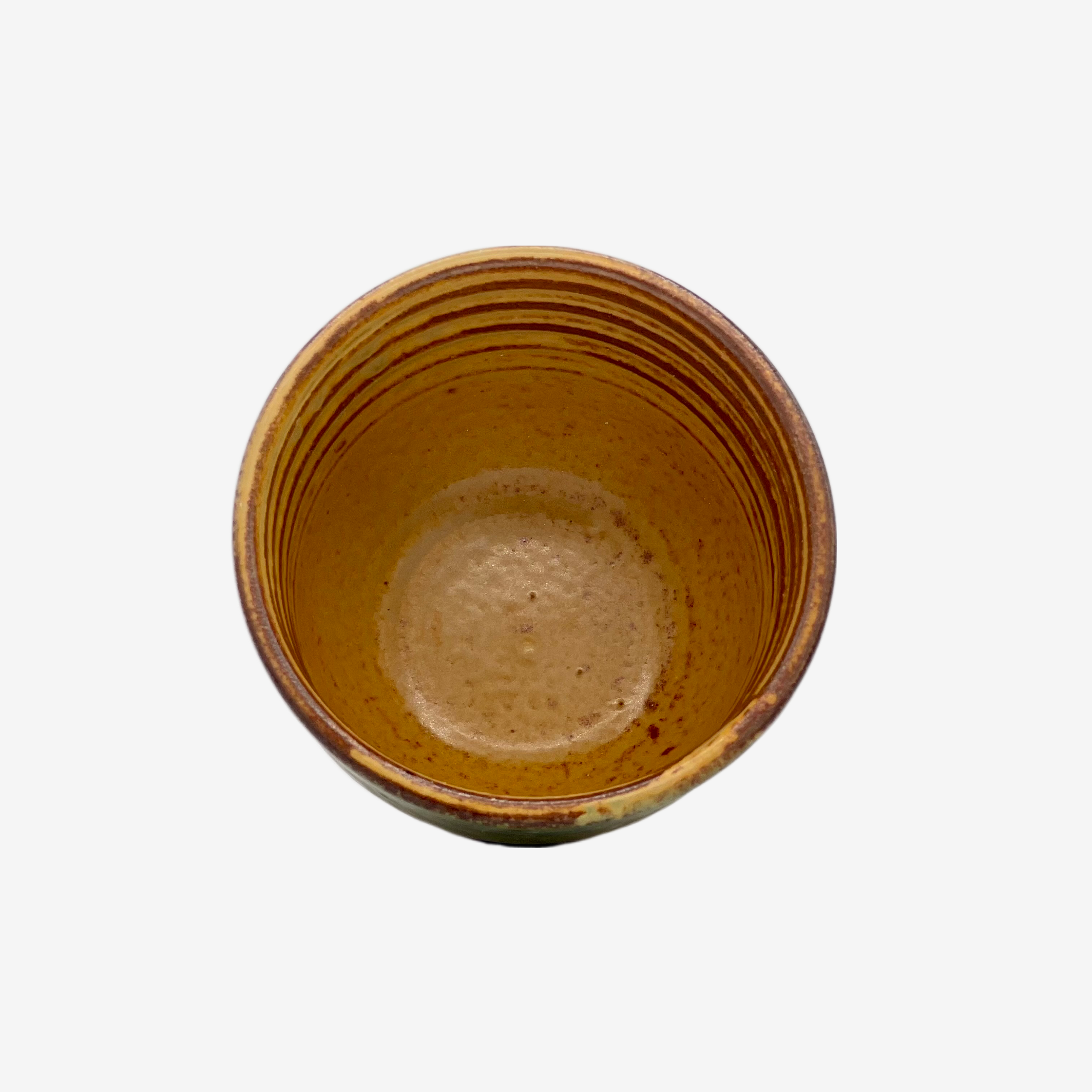 Irabo Brown Sencha Yunomi - Japanese Teacup Teaware Inoue Tea