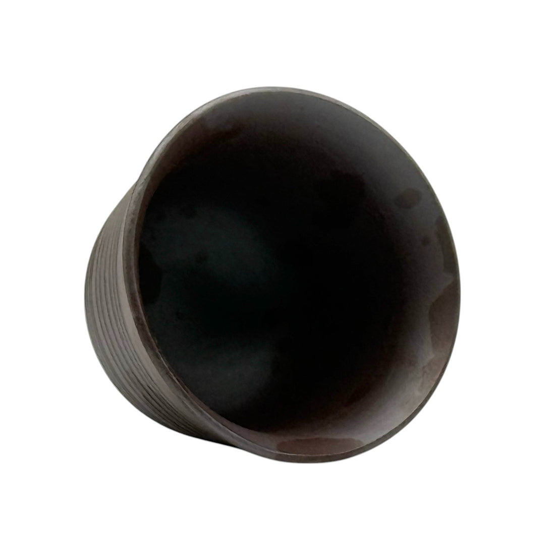 Sensuji Brown Mino-yaki Yunomi - Japanese Sencha Teacup