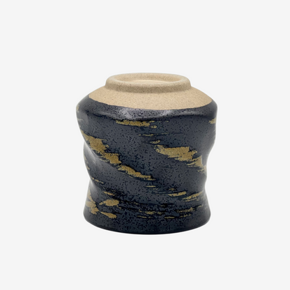 Kokuyū Black Yunomi - Japanese Teacup Teaware Inoue Tea