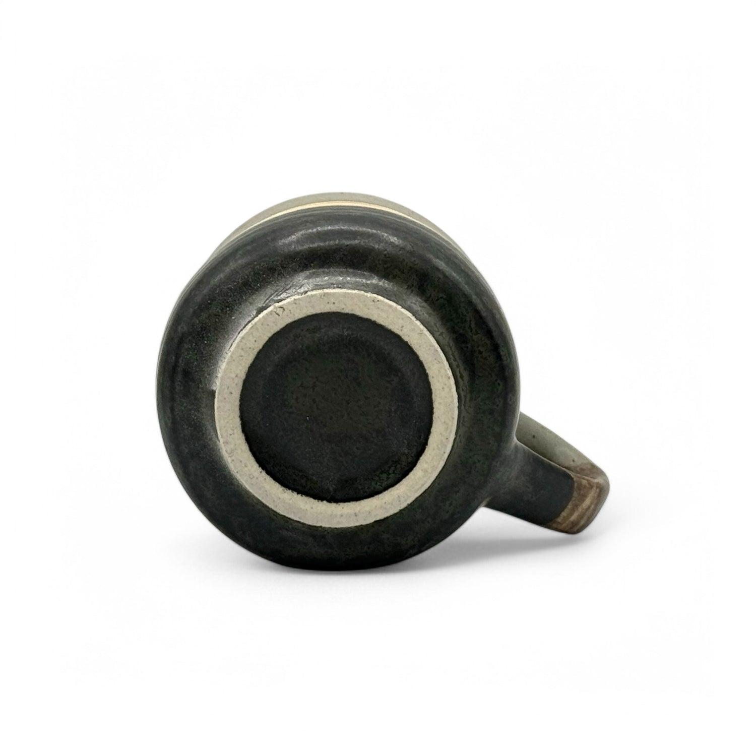 Sephia Gray Mino-yaki Mug by Shinko Kiln - Japanese Tea Mug