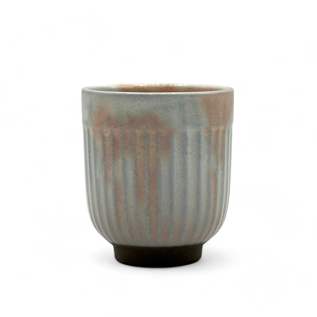 Gohonte White Mino-yaki Yunomi by Kanetaka - Japanese Teacup