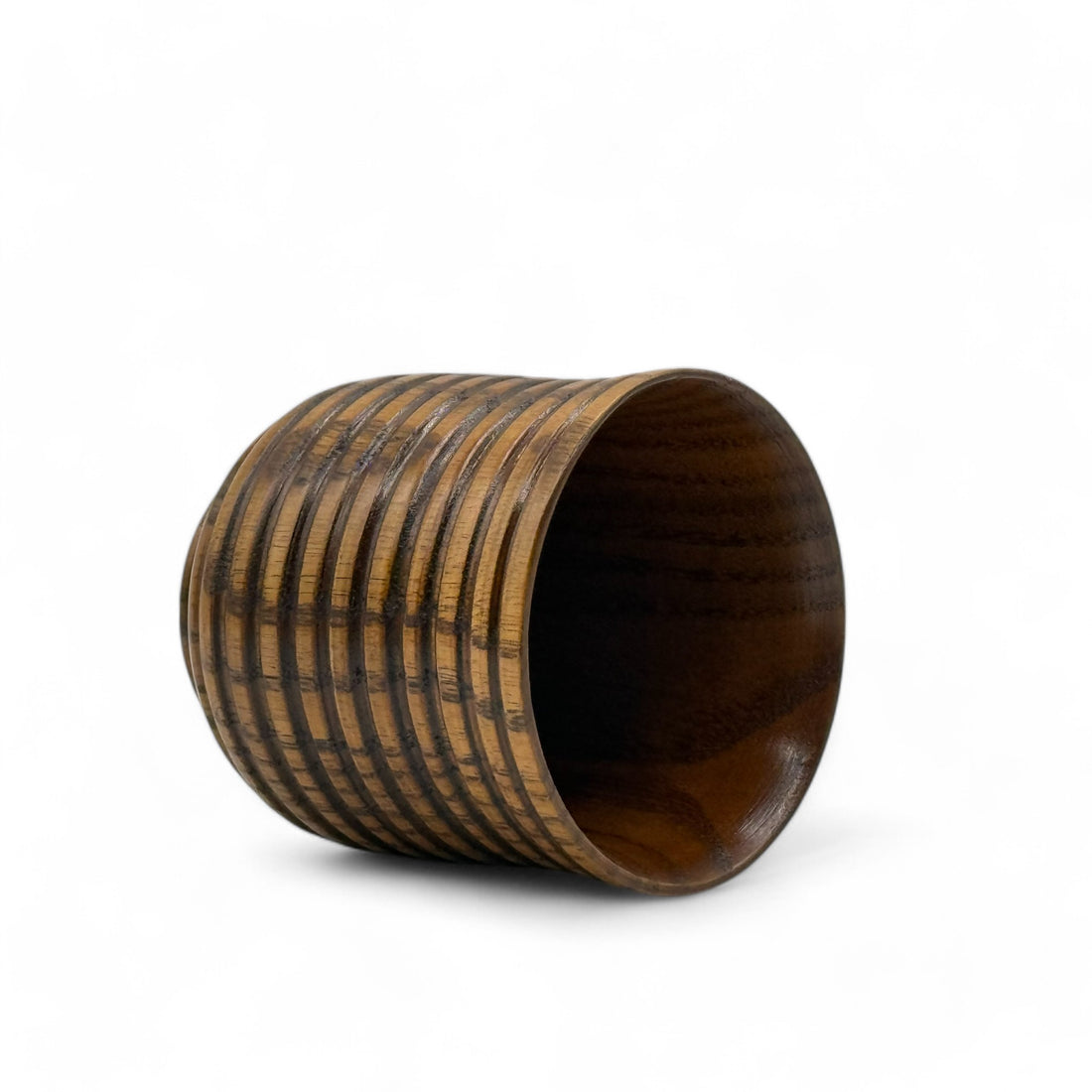 Maru Wooden Yunomi - Japanese Teacup