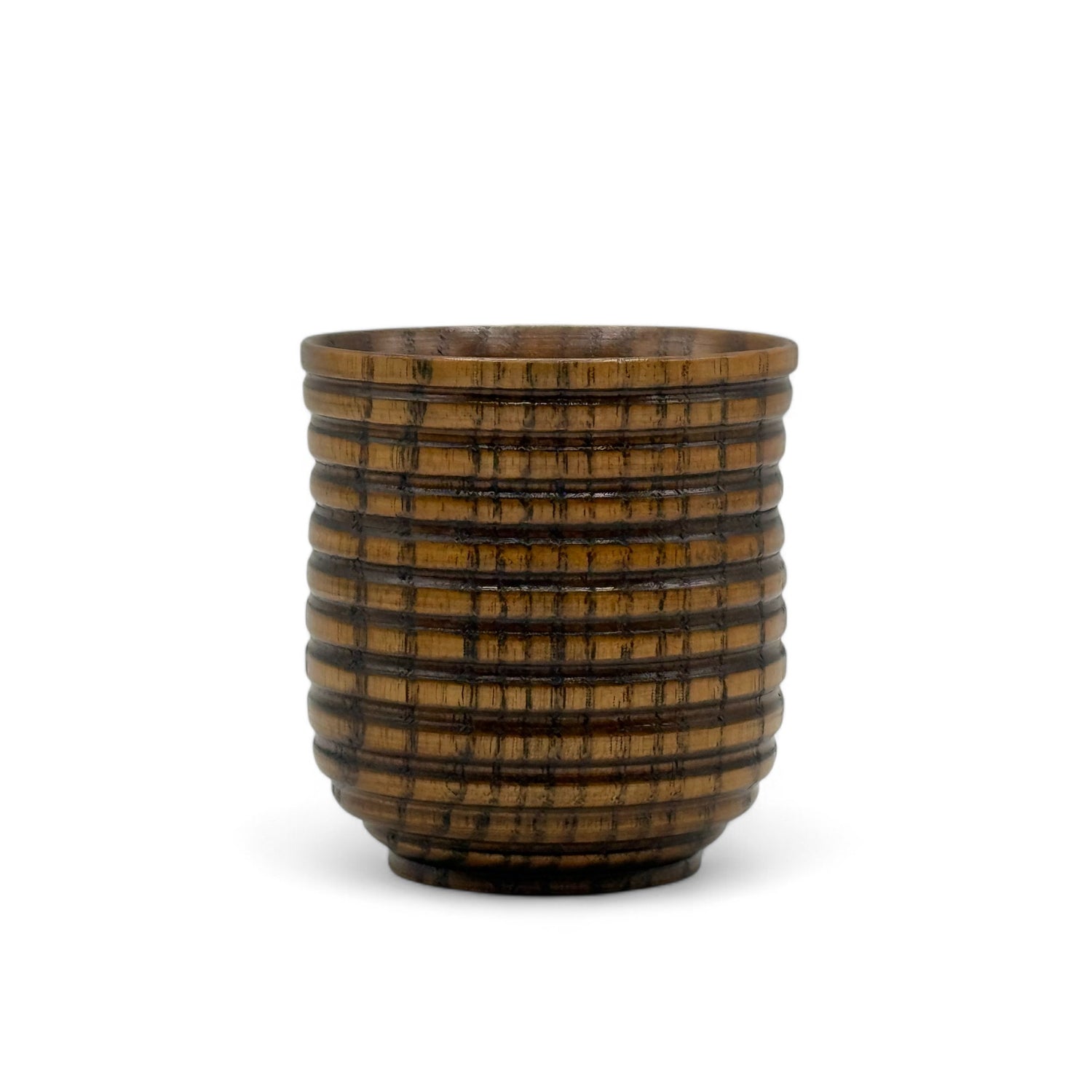 Maru Wooden Yunomi - Japanese Teacup