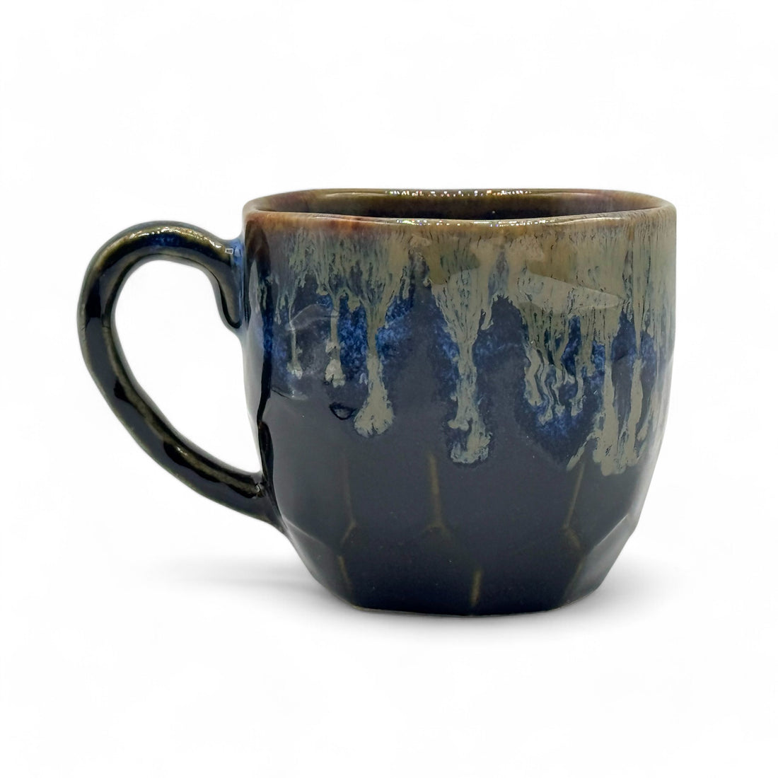 Iwa Black Mino-yaki Mug - Japanese Tea Mug