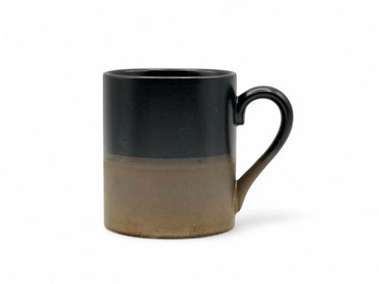 Ginza Black Gold Mino-yaki Mug - Japanese Tea Mug