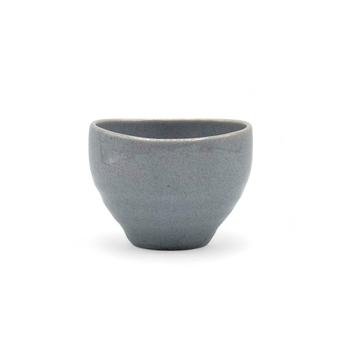 Kotaku Gray Sencha Mino-yaki Yunomi - Japanese Teacup